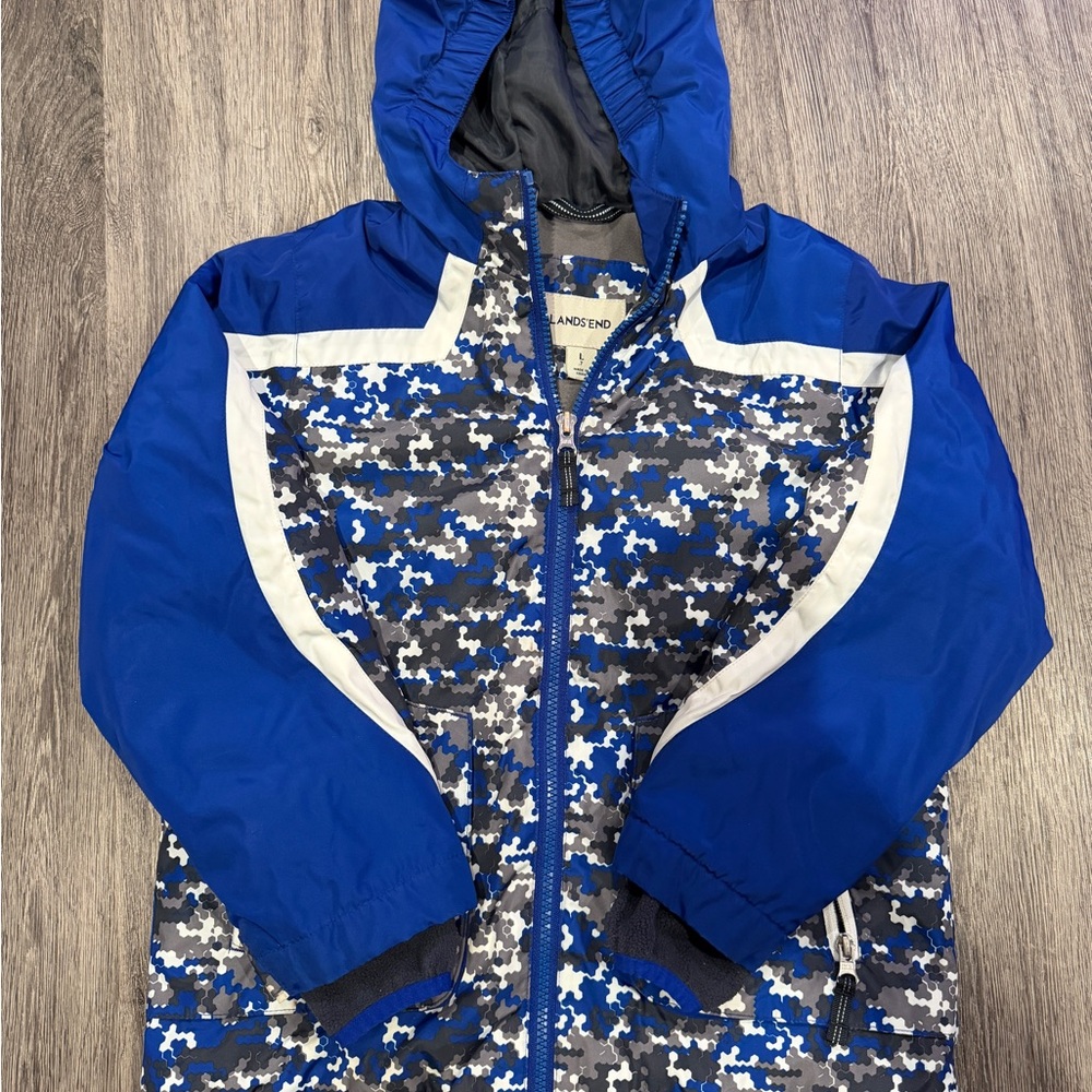 Boys Lands End Winter Jacket- Size 7